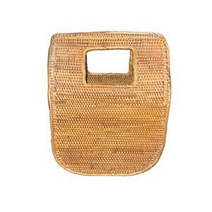 Faithfull the Brand Ulla Small Basket Bag Top Handle Purse Wicker Handheld